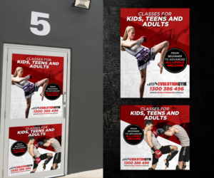 Design de Panneau par Designers Hub pour Evolution Gym | Design : #17150683