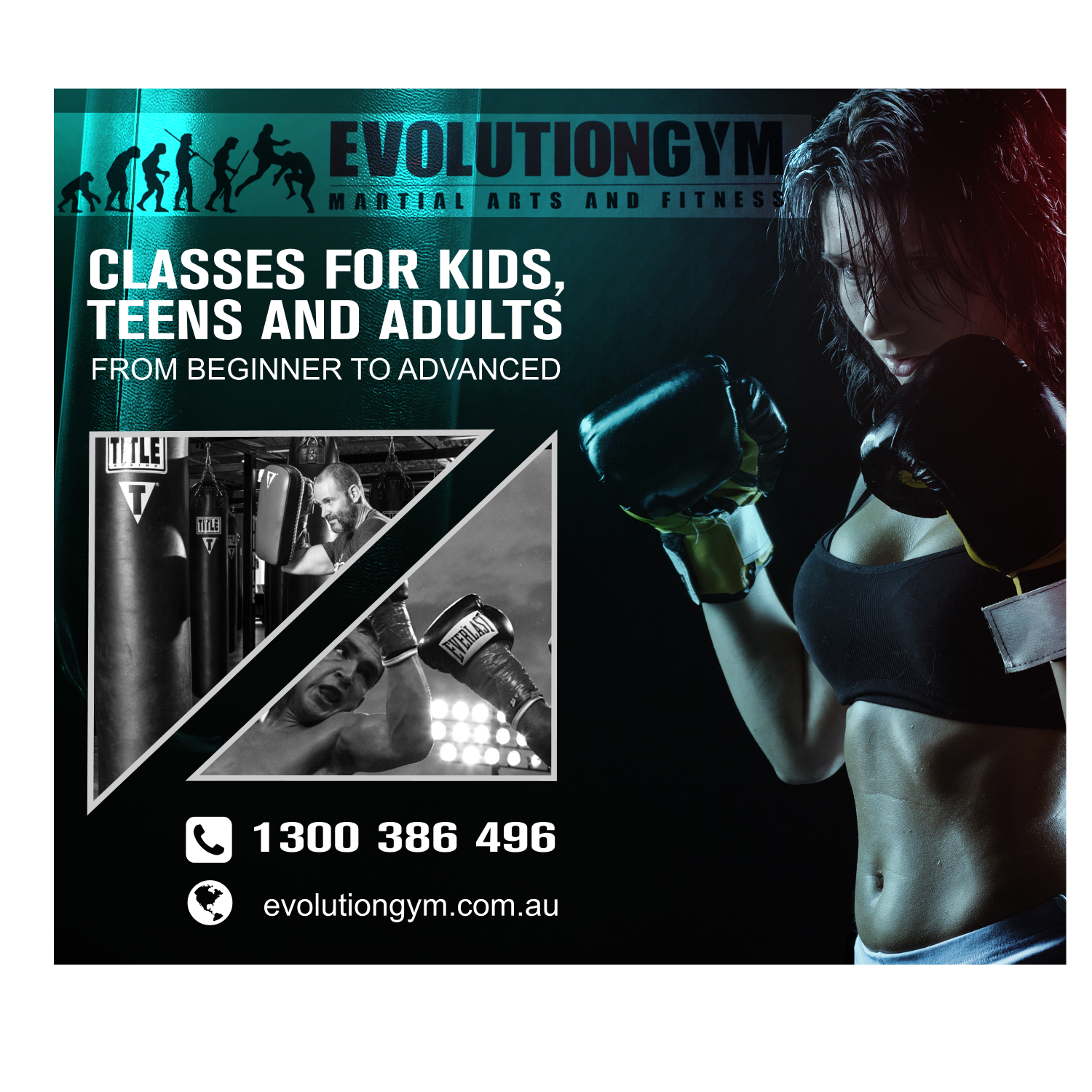 Signage Design by elveneclipse for Evolution Gym | Design #17164970