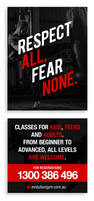 Diseño de Señalética por designhero para Evolution Gym | Diseño: #17202988