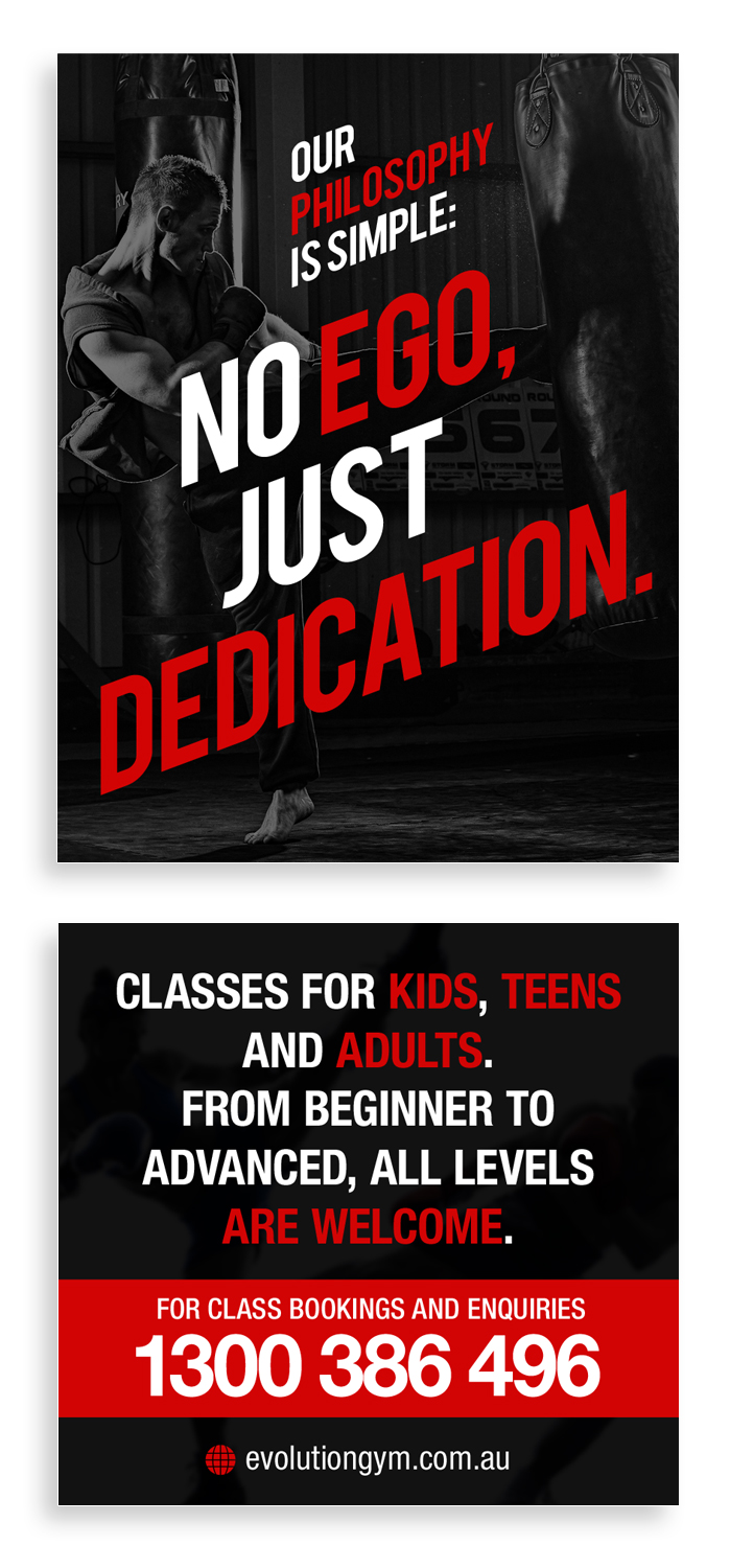 Diseño de Señalética por designhero para Evolution Gym | Diseño #17279861