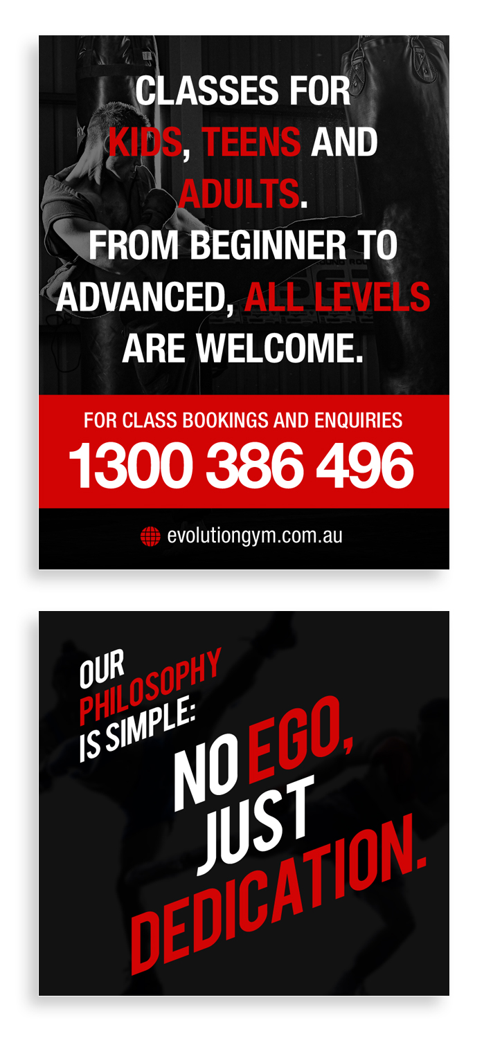 Design de Panneau par designhero pour Evolution Gym | Design : #17854694