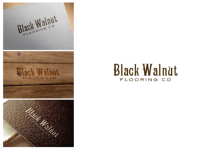Logo Design by Amduat Design for Black Walnut Flooring Co | Design: #17131240