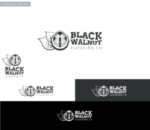 Logo Design by Anhlee for Black Walnut Flooring Co | Design: #17131758