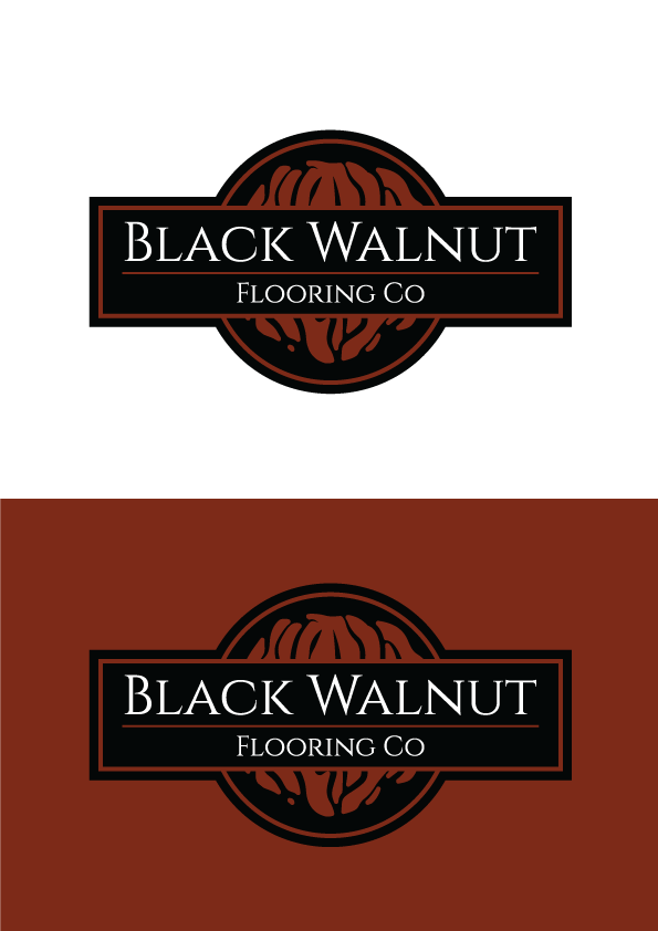 Logo Design by raigraphics for Black Walnut Flooring Co | Design #17132897