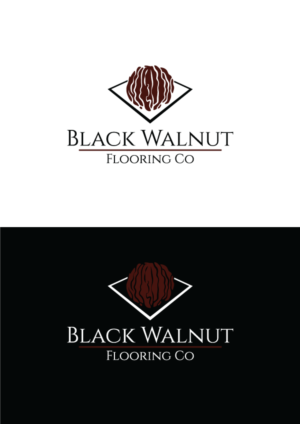 Logo Design by raigraphics for Black Walnut Flooring Co | Design: #17133601