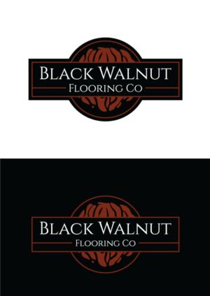 Logo Design by raigraphics for Black Walnut Flooring Co | Design #17133973