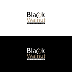Logo Design by Basksh Designs for Black Walnut Flooring Co | Design: #17131435