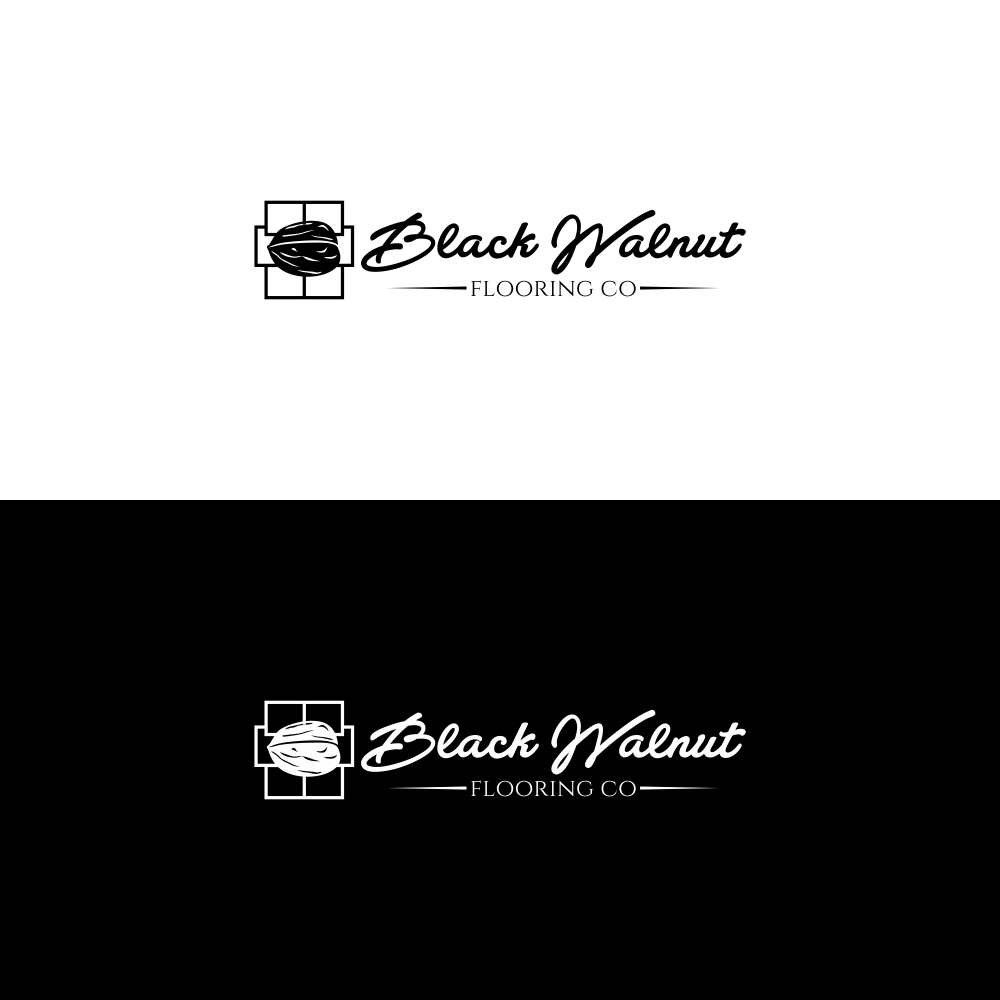 Logo Design by Basksh Designs for Black Walnut Flooring Co | Design #17131436