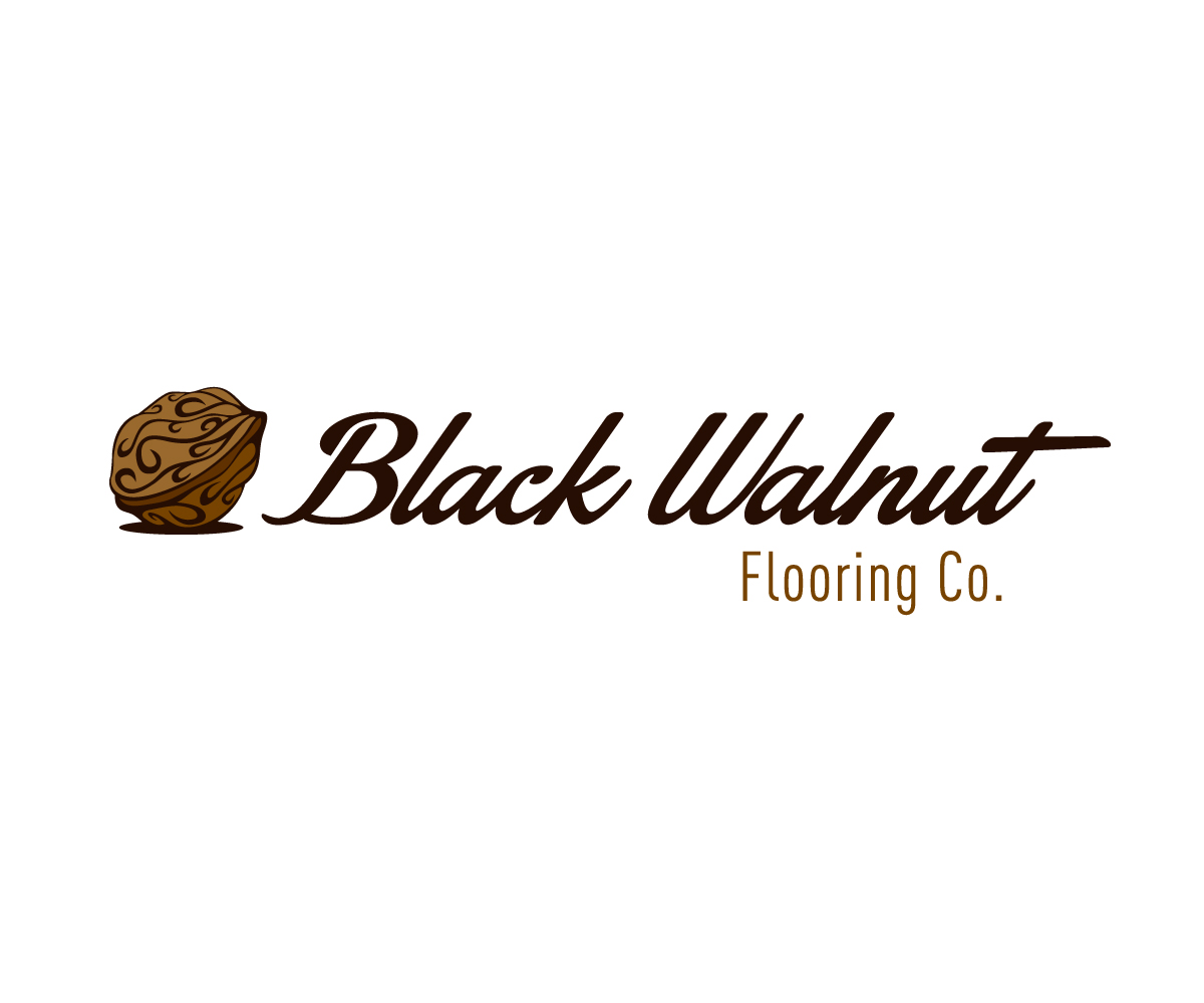 Logo Design by r3creative 3 for Black Walnut Flooring Co | Design #17133098