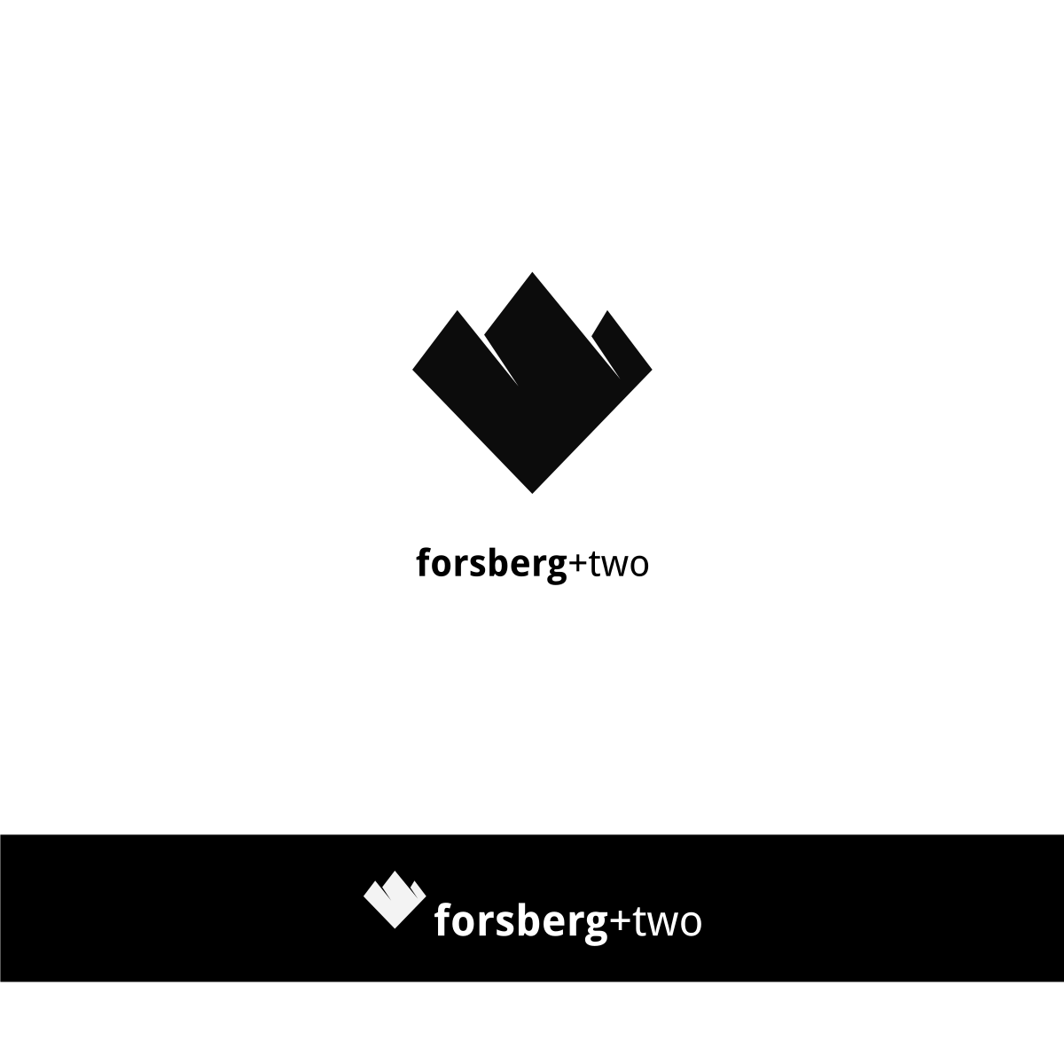 Logo Design by Masnung for FORSBERG+two | Design #17169073