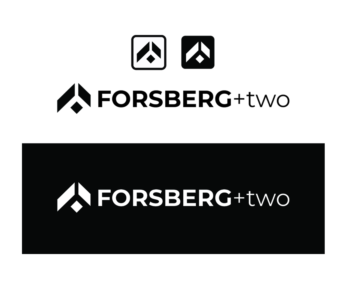 Logo Design by Taiki Design for FORSBERG+two | Design #17138260