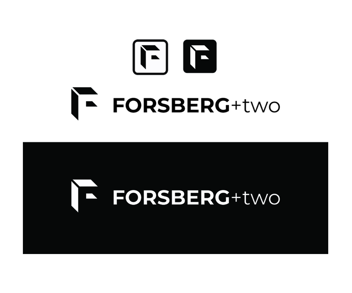 Logo Design by Taiki Design for FORSBERG+two | Design #17138265