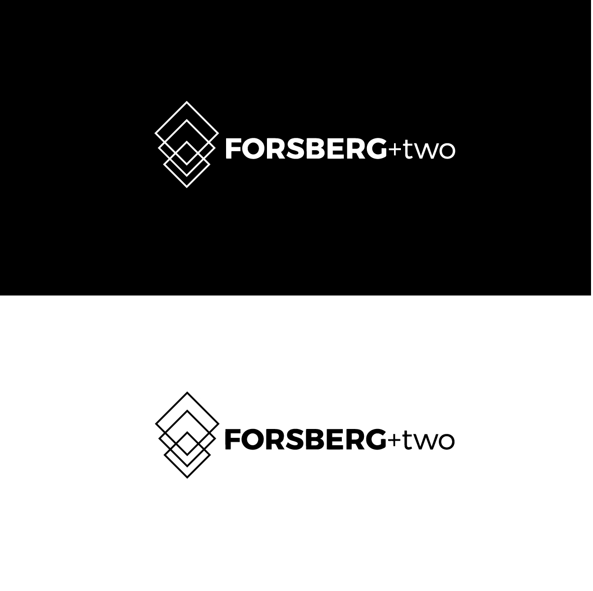 Logo Design by ShiwaDesigns for FORSBERG+two | Design #17139004