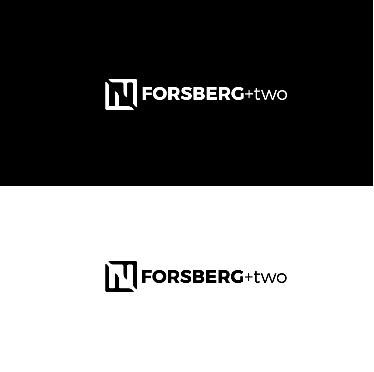 Logo Design by ShiwaDesigns for FORSBERG+two | Design #17139005