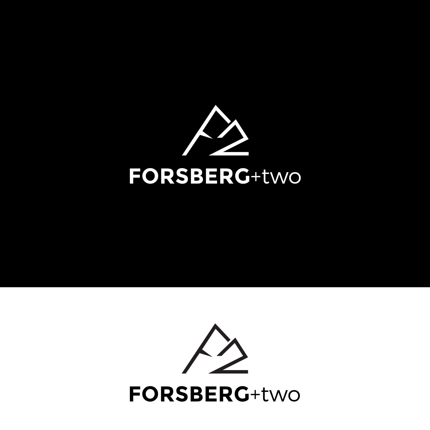 Logo Design by habibshaikh.dxb for FORSBERG+two | Design #17166615