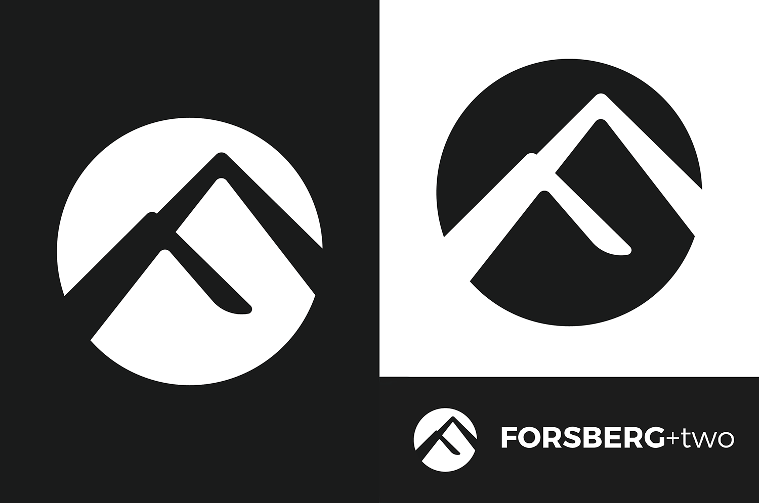 Logo Design by alizé for FORSBERG+two | Design #17145988