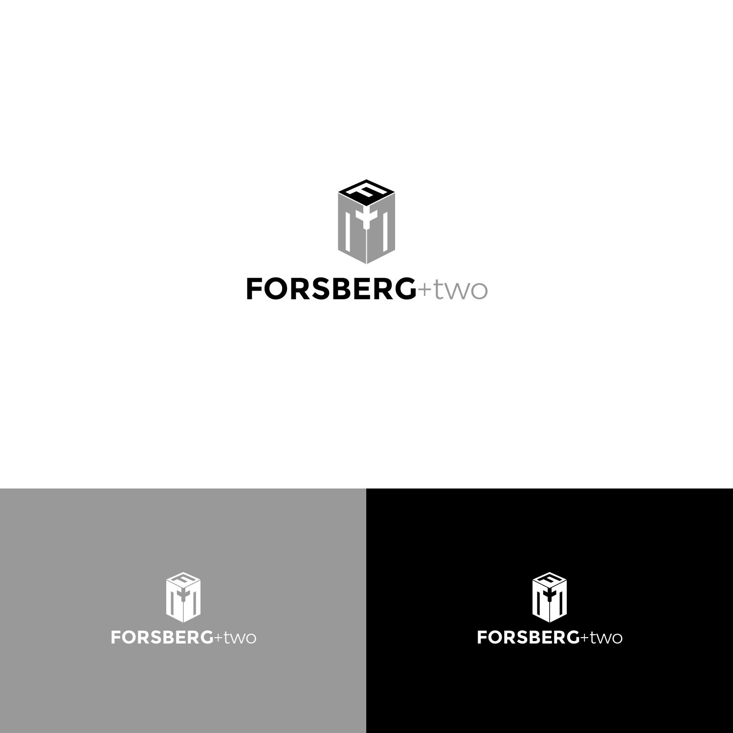Logo Design by shibscreative for FORSBERG+two | Design #17203825