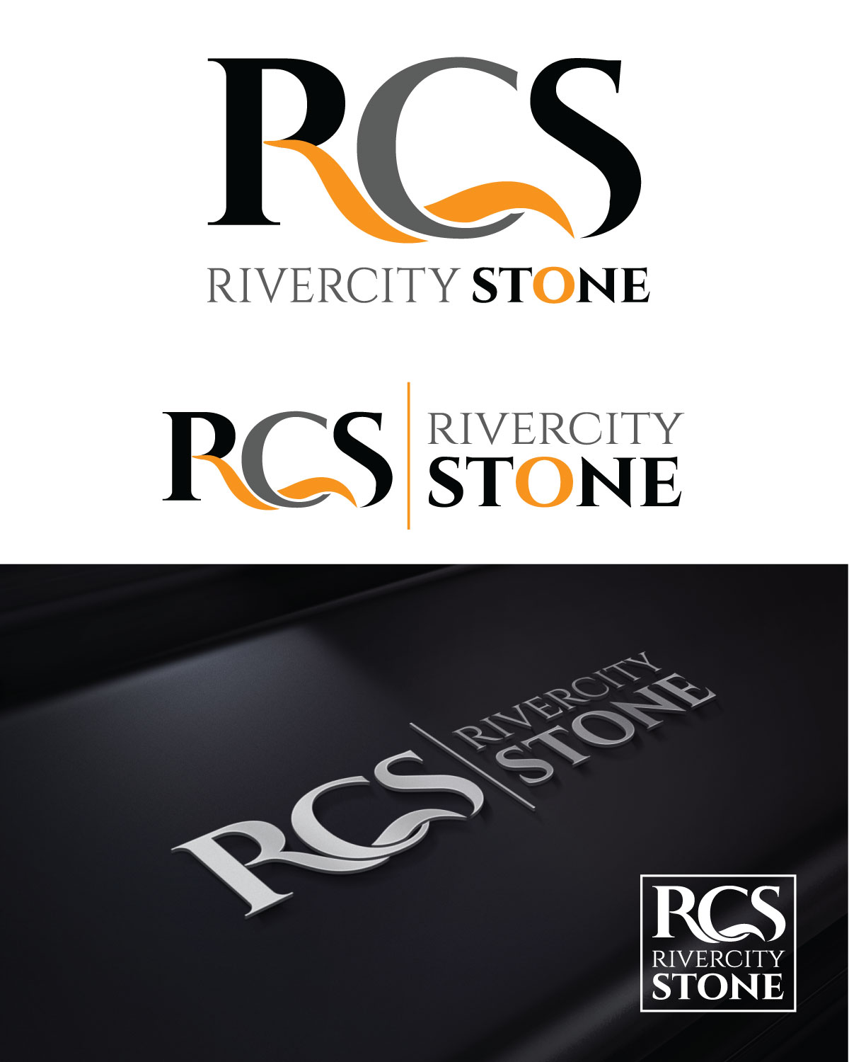 Logo Design by Creativdiz for River City Stone | Design #17174296