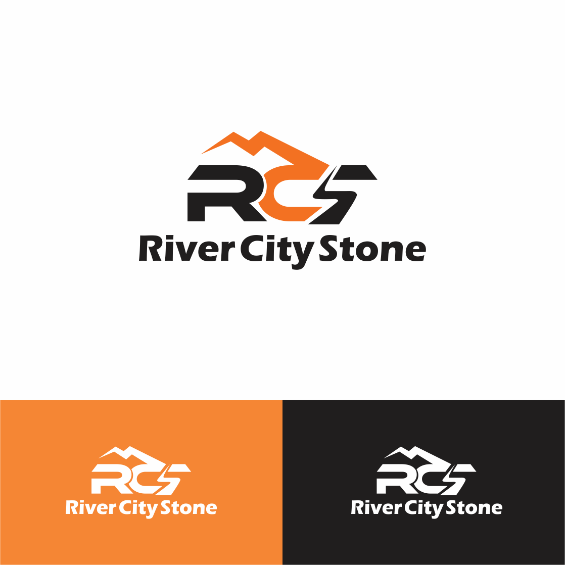 Logo Design by Arham Hidayat for River City Stone | Design #17212772