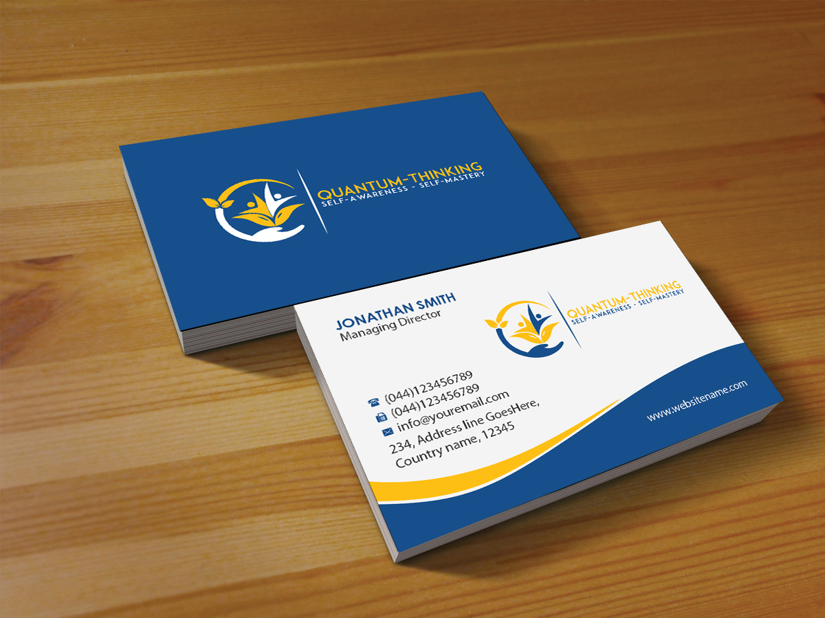 Letterhead Design by Creations Box 2015 for Quantum Thinking | Design #17140418