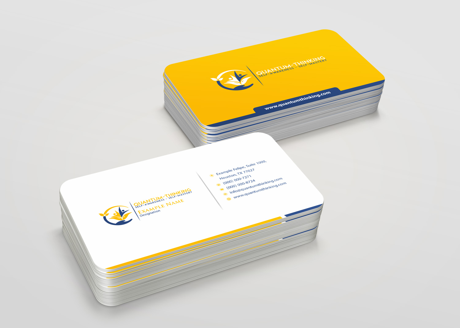 Letterhead Design by Petter Goms for Quantum Thinking | Design #17152591