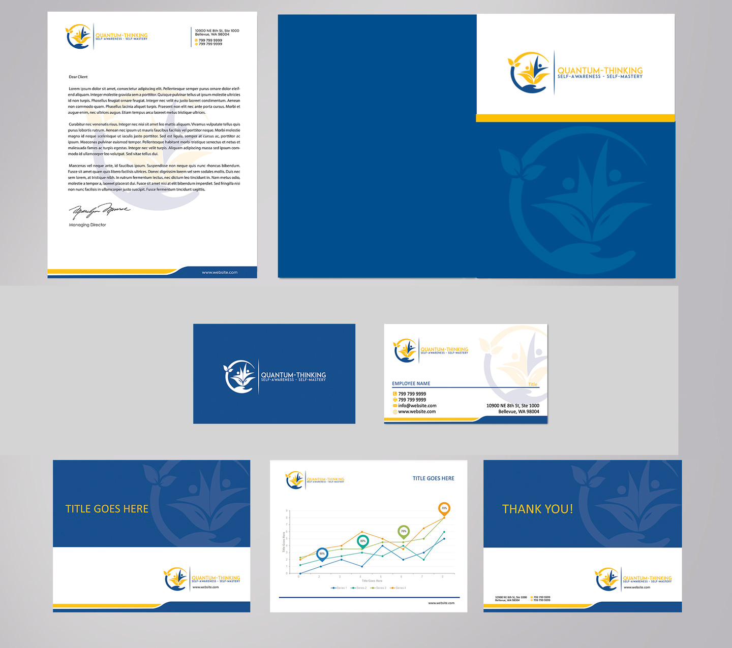 Letterhead Design by Designs 2019 for Quantum Thinking | Design #17132948