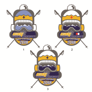 Challenge Adventure Group Ski Trip | Diseño Gráfico por BJY