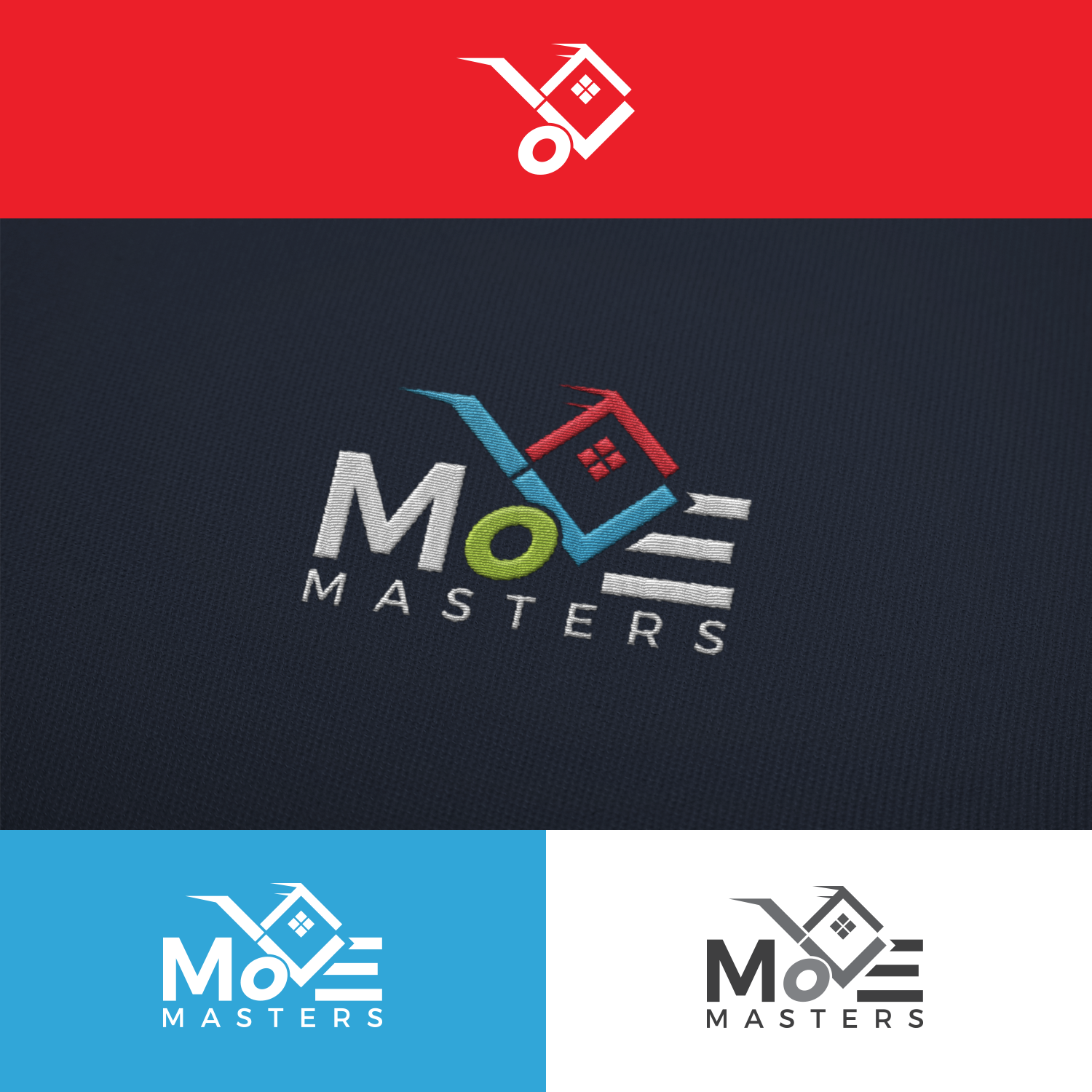 Logo Design by Paperfox Designs for Move Masters | Design #17135596
