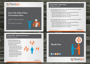 PPT Template Graphic Design for Firm Serving Sales & Mrkting Executives in High-Tech Comopanies | PowerPoint Design by Ucal