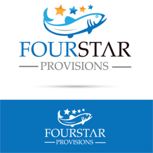 Logo Design by @gus for Four Star Seafood  | Design: #17128675
