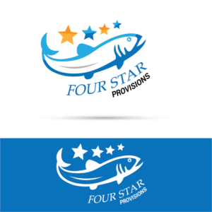 Logo Design by @gus for Four Star Seafood  | Design: #17128693