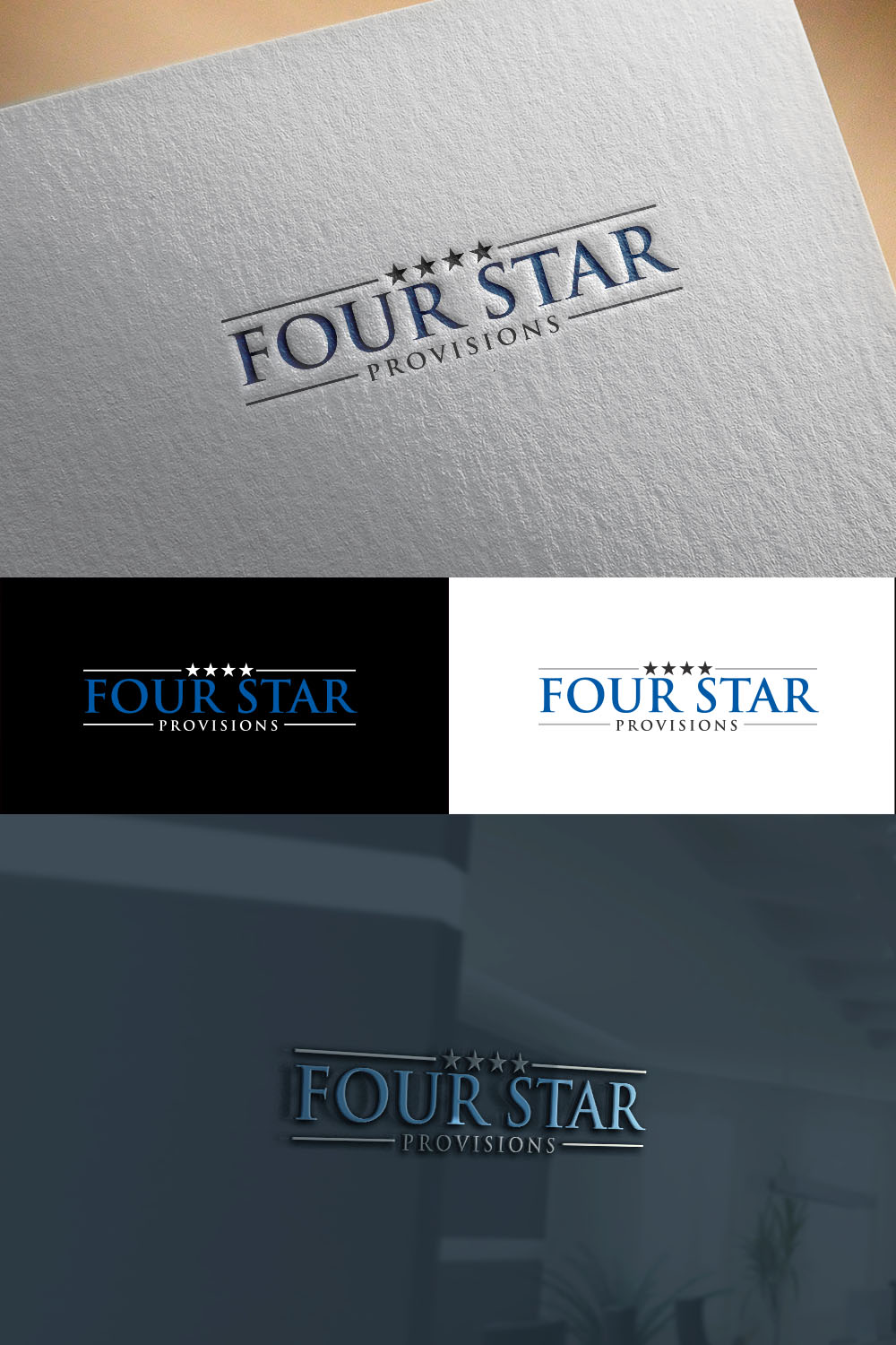 Logo Design by shariqueyaseen2 for Four Star Seafood  | Design: #17145521