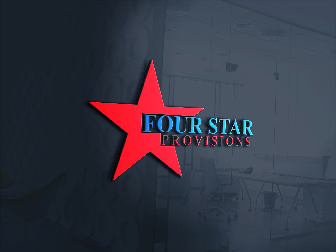 Logo Design by Alhamduliallah for Four Star Seafood  | Design #17161328