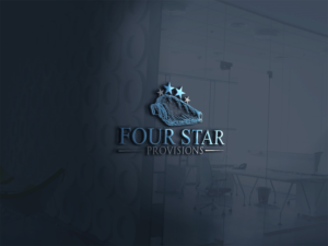 Logo Design by Gross for Four Star Seafood  | Design: #17150277