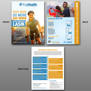 Broschüren-Design von debdesign für EyeHealth Northwest | Design: #17160993