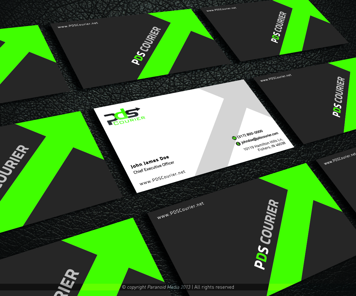 Design de Carte de Visite par Atum Kreative™ pour PDS Courier | Design #2702771