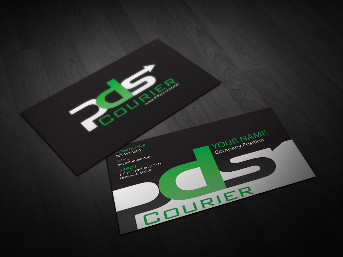 Visitenkarten-Design von Cyanide Design für PDS Courier | Design #2698964