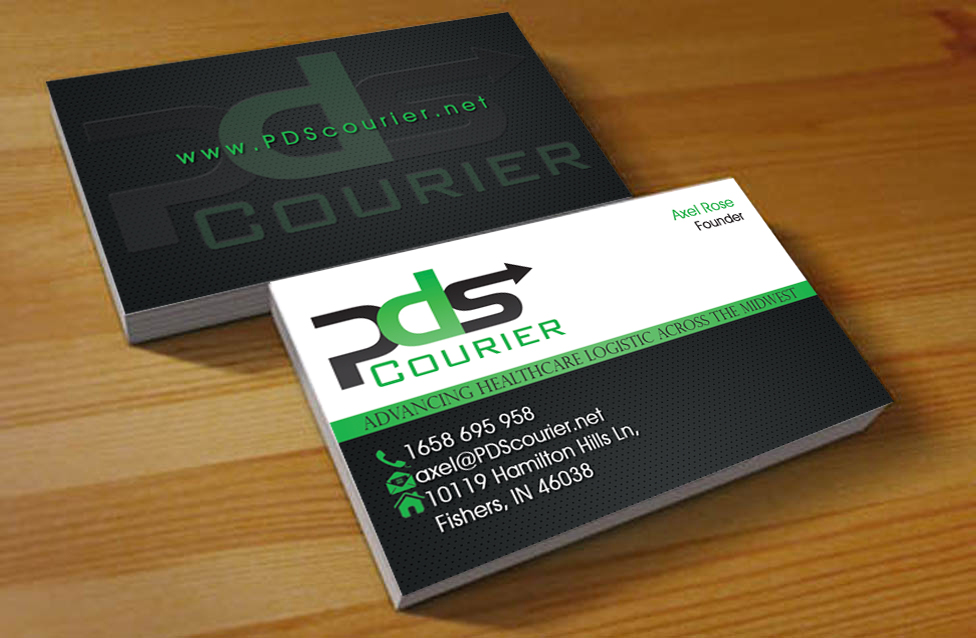 Visitenkarten-Design von Hardcore Design für PDS Courier | Design #2728896