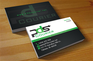 Visitenkarten-Design von Hardcore Design für PDS Courier | Design #2729476