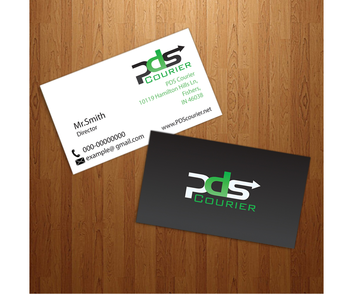 Visitenkarten-Design von Sandaru für PDS Courier | Design #2696103
