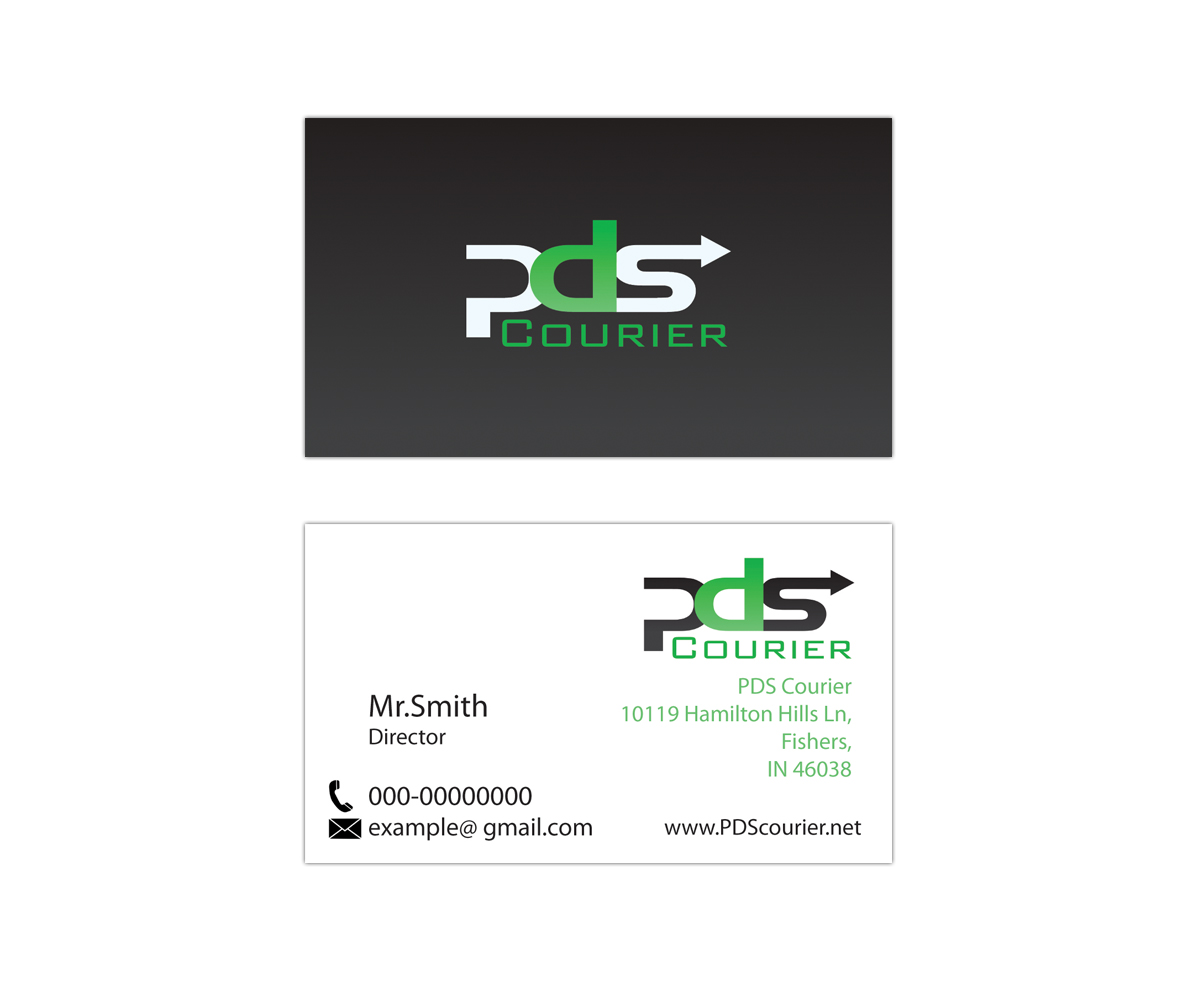 Business Card Design by Sandaru for PDS Courier | Design #2696105