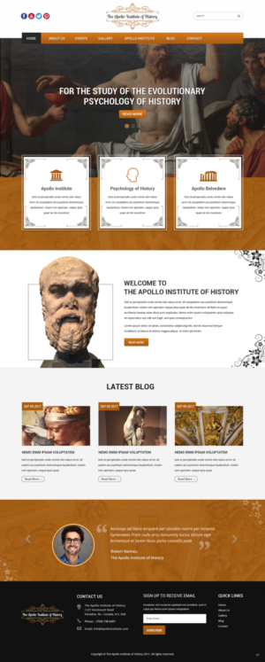 Web Design by pb for this project | Design: #17136284