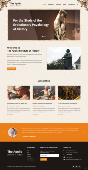 Web Design by pb for this project | Design: #17136294
