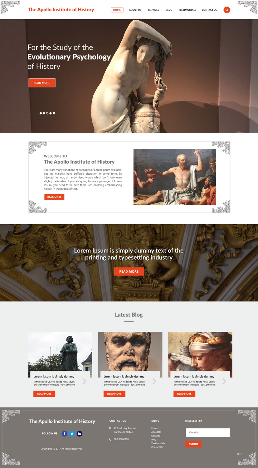 Web Design by pb for this project | Design #17143709