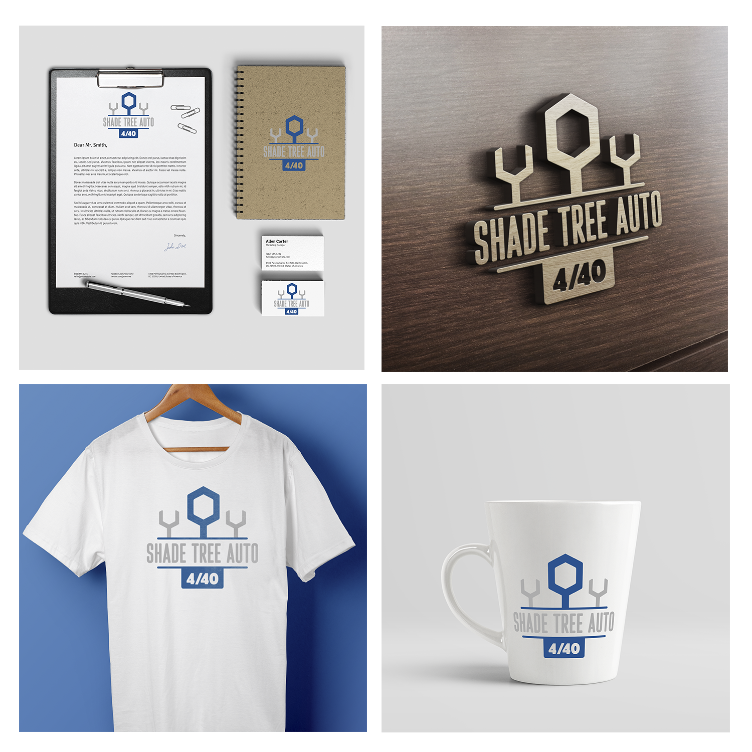 Logo Design by Artur Zherdetskii for Shade Tree Auto | Design #17228055