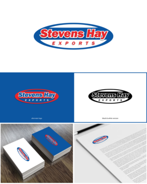 Logo-Design von MoonFeather für Stevens Hay Exports | Design #17133087