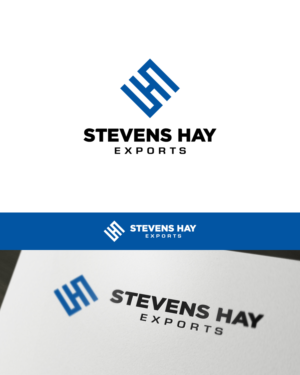 Logo Design by Hermeneutic for Stevens Hay Exports | Design: #17140906