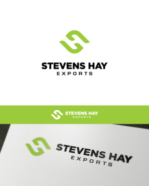 Logo Design by Hermeneutic for Stevens Hay Exports | Design: #17140907
