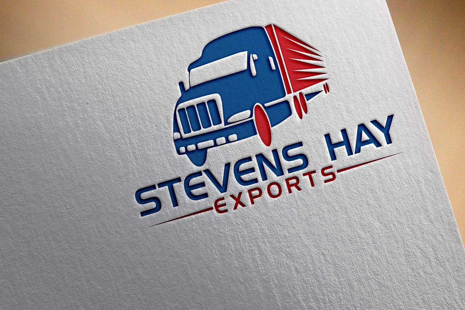 Logo-Design von Alhamduliallah für Stevens Hay Exports | Design #17159429