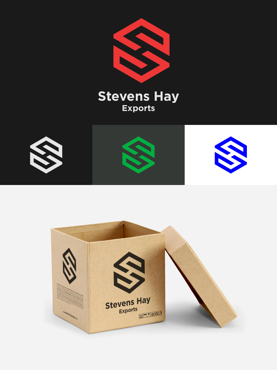 Logo Design by sennator for Stevens Hay Exports | Design #17155050